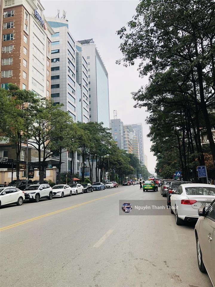 Bán tòa vp mp duy tân, cầu giấy 295m² x 8 t x mt 35 m, giá nhỉnh 100 tỷ. lô góc, dòng tiền khủng