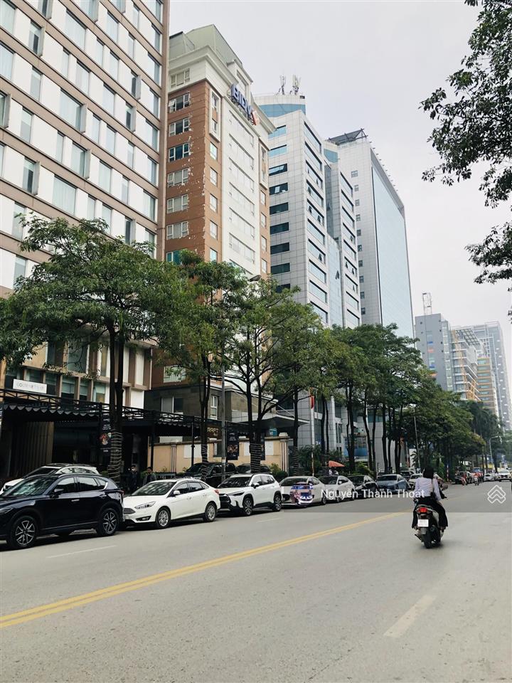 Bán tòa vp mp duy tân, cầu giấy 295m² x 8 t x mt 35 m, giá nhỉnh 100 tỷ. lô góc, dòng tiền khủng