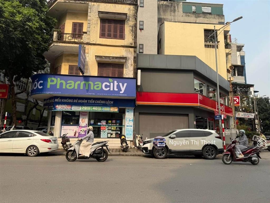 Chính chủ bán đất mặt phố phạm tuấn tài 125m mt 25m giá nhỉnh 70 tỷ lô góc 3 thoáng xây tòa vp kd