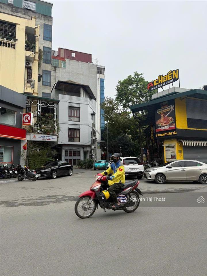 Bán nhà phạm tuấn tài cầu giấy 120m x 3t x mt 25m x 75 tỷ x mặt phố kinh doanh. lô góc