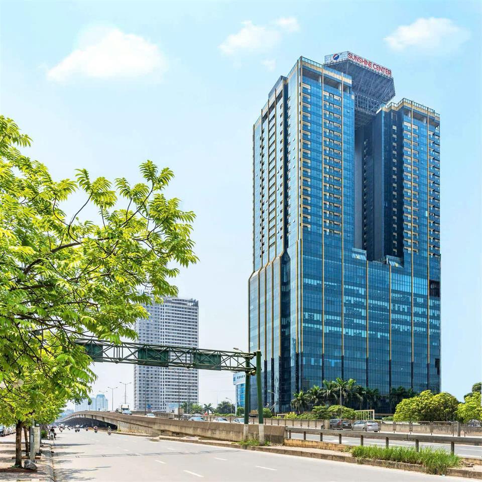 Sunshine Center 16A Phạm Hùng, dt160m2 3PN ,để lại full nội thất. Đang có dòng tiền cho