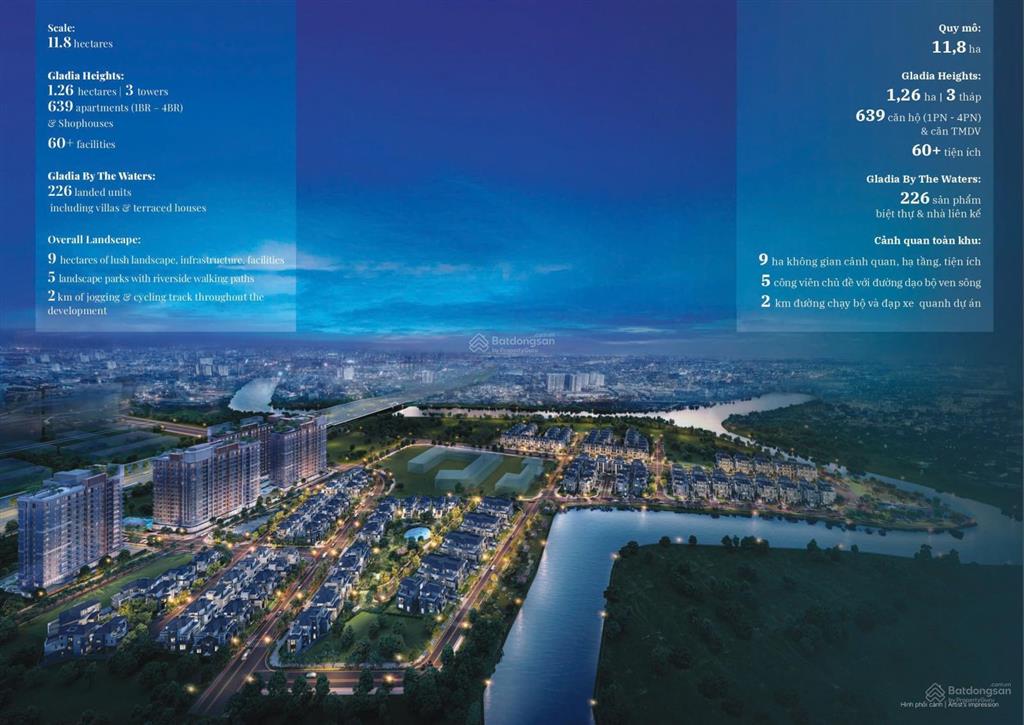 Gladia heights | siêu phẩm căn hộ "chuẩn sống tương lai" từ khang điền & keppel giá chỉ 83tr/m2
