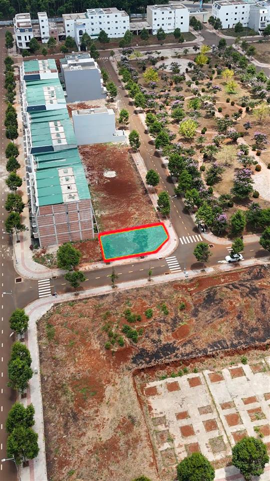 Bán lô góc 2 mt kđt ân phú 189.9m² full thổ cư, đường 13.5m, vị trí đẹp, giá mềm