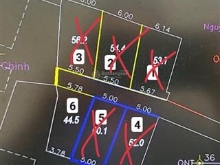 Lô 44.5m thửa số 6 kim thiều giá chỉ 1,x tỷ đường ô tô vào tận đất vị trí đẹp, thoáng,