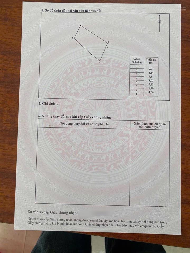 Em ra hàng ngày lô đất siêu, hạt rẻ, vuông vắn, 45.5m², siêu đẹp đ/c kp kim thiều