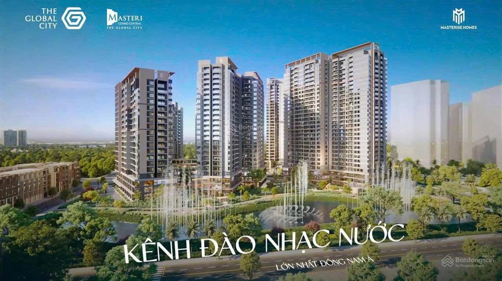 Bán căn 4pn 119m view nhạc nước masteri cosmo central  tầng cao  hàng hiếm nhất dự án