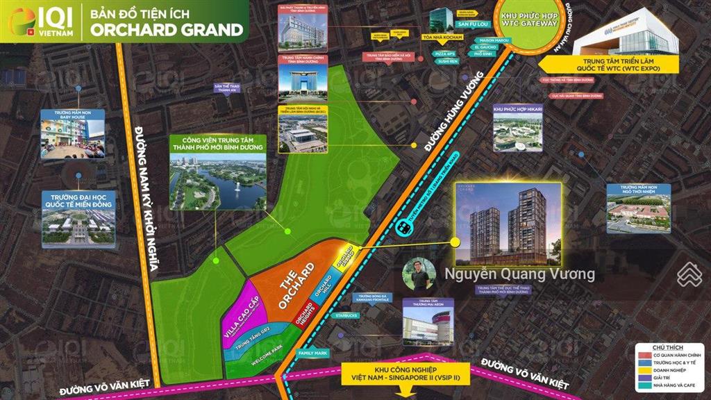 Thanh toán ~ 325 triệu vội vã sở hữu căn hộ 3 phòng ngủ orchard grand  sycamore bình dương