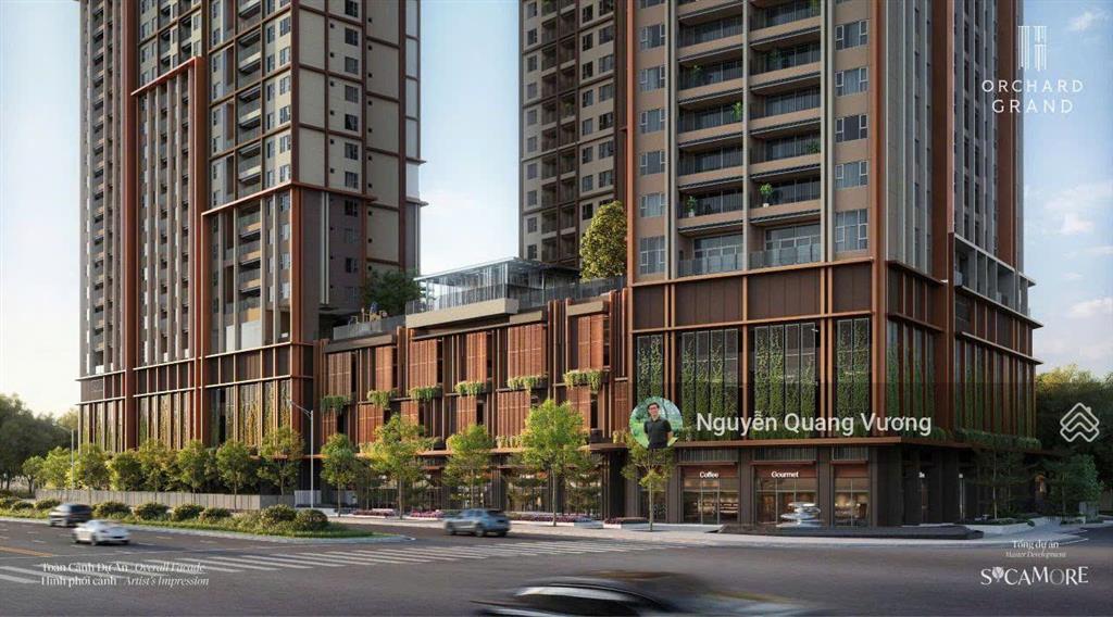Thanh toán ~ 325 triệu vội vã sở hữu căn hộ 3 phòng ngủ orchard grand  sycamore bình dương