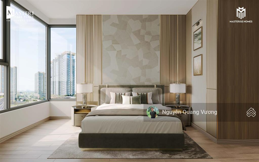 Giá 2pn 80m² masteri park place bằng với giá masteri an phú