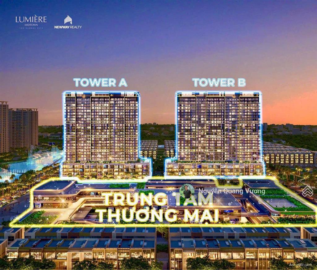 Căn hộ 2pn 9 tỷ 248 triệu lumière midtown (the global city)