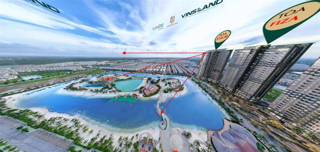 Lumiere springbay cần bán gấp căn duplex tầm view ôm trọn công viên hồ tạo sóng giá rẻ không chênh