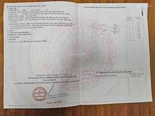 Bán 250m2 đất tại ninh thân, ninh hòa, khánh hòa. giá chỉ 790tr có thương lượng