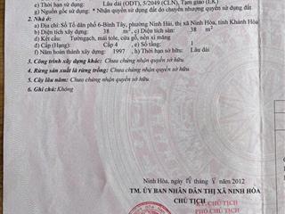 Hạ ngay 200tr sở hữu lô đất mặt tiền đặng vinh đàm, tdp 6, bình tây, đông ninh hòa, khánh hòa