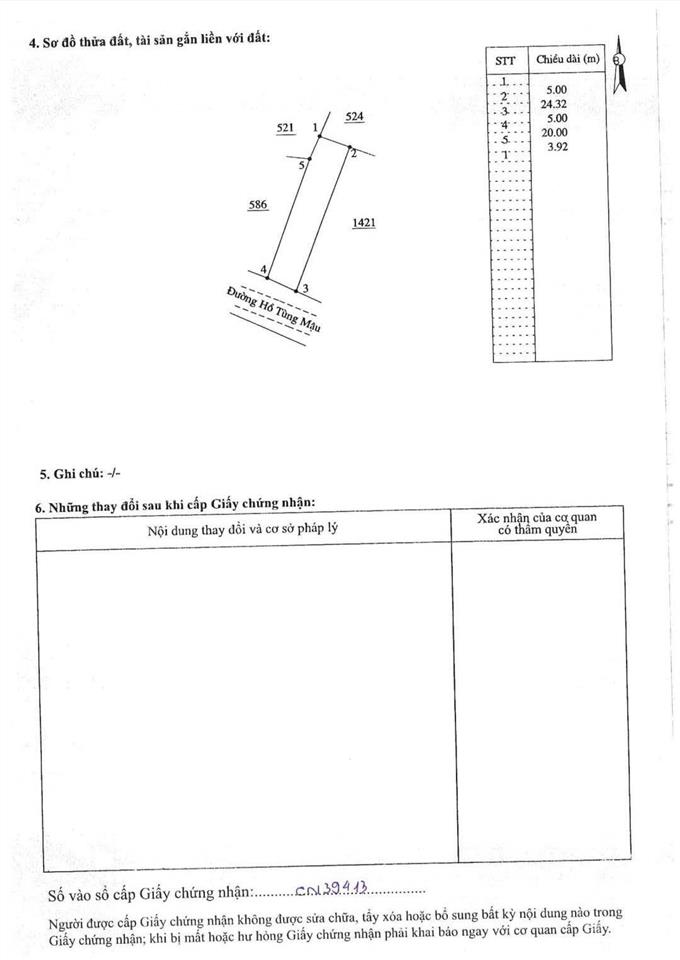 Cần bán lô đất mặt tiền đường nhựa 13m, đường hồ tùng mậu, phường hòa thắng. giá chỉ 1.85 tỷ