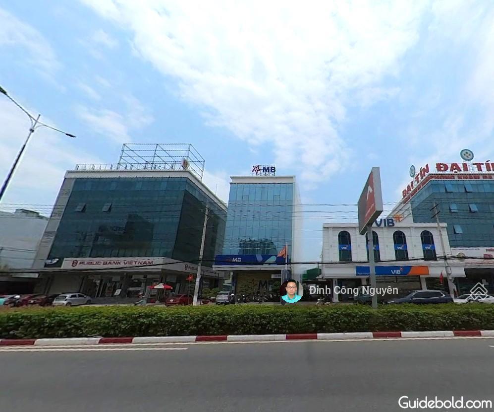 Vị trí cực đẹp! cho thuê tòa nhà mặt tiền đại lộ bình dương  sát becamex  tuyến phố ngân hàng