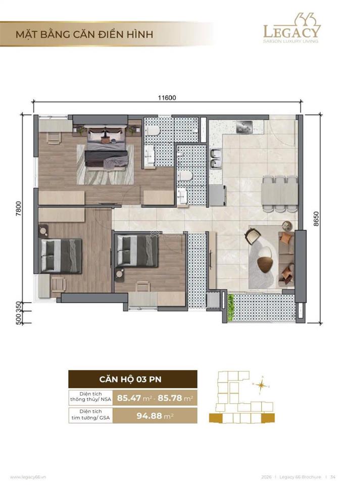 Hàng hot căn 3pn góc  tầng cao, view đẹp  giá gđ 1  ký hđmb ngay  ck cao  hỗ trợ vay đến 80%