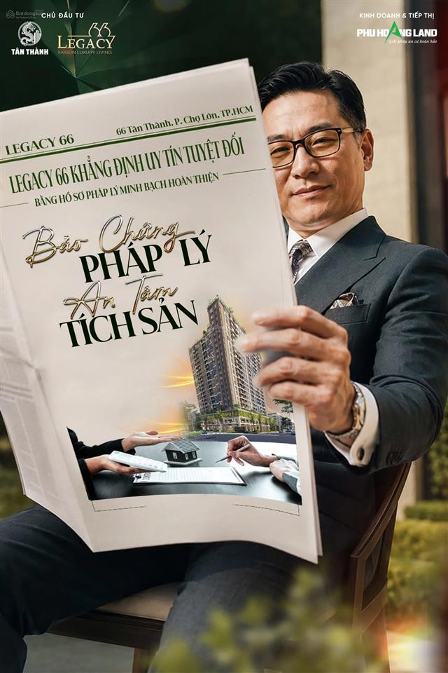 Shophouse legacy 66  mở bán đợt đầu  mua trực tiếp cđt  liền kề bv chợ rẫy  vốn chỉ 800tr