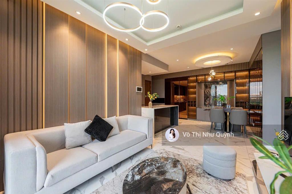The crest residences  cho thuê căn hộ 2pn nội thất thiết kế sang trọng