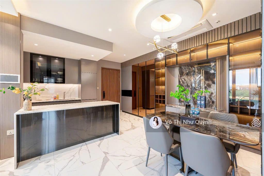 The crest residences  cho thuê căn hộ 2pn nội thất thiết kế sang trọng