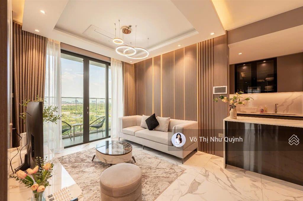 The crest residences  cho thuê căn hộ 2pn nội thất thiết kế sang trọng