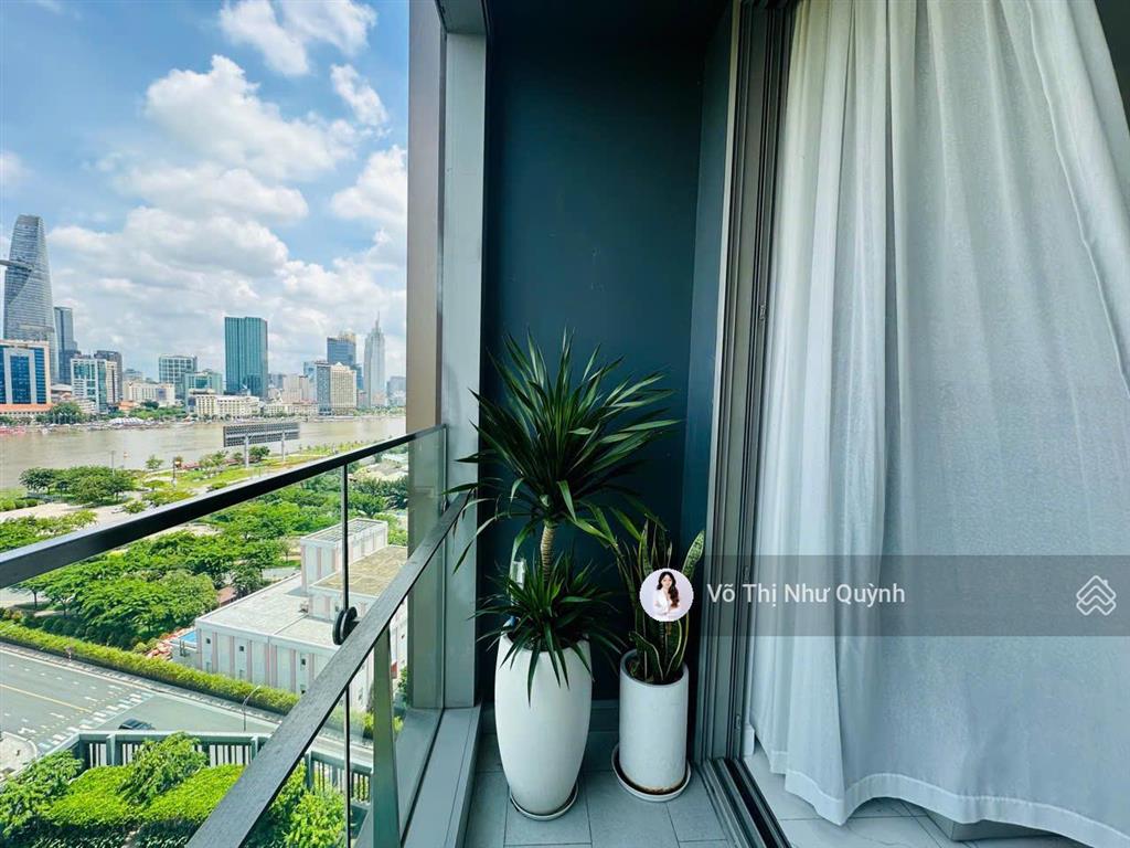 View sông q1, pháo hoa  cho thuê căn hộ 1pn tại empire city giá 30 triệu
