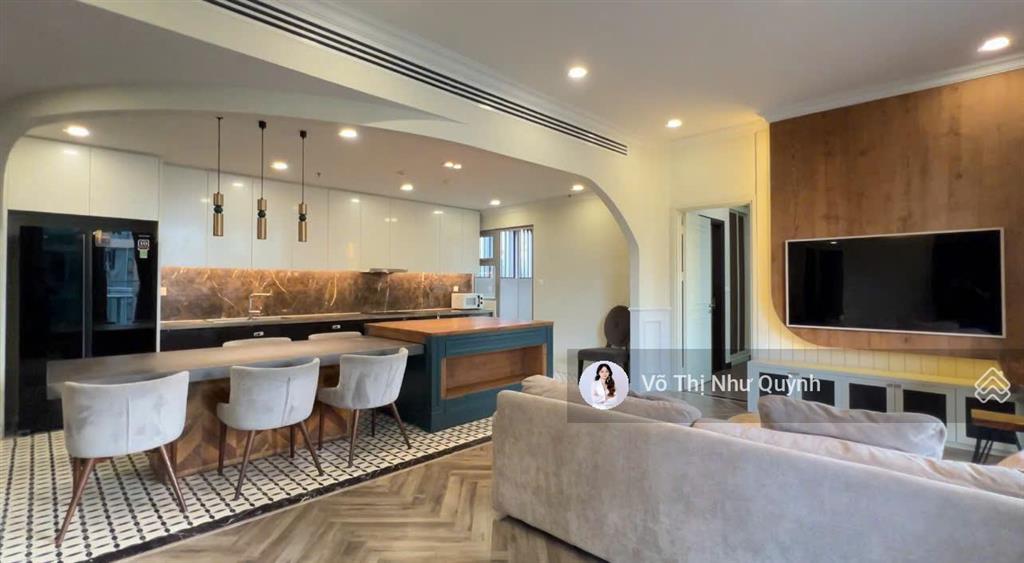 Căn hộ 3 phòng ngủ empire city, 155m2 full nội thất đẹp giá thuê chỉ 65 triệu