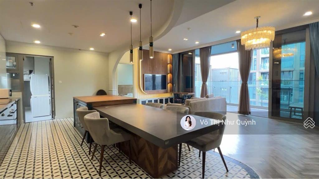 Căn hộ 3 phòng ngủ empire city, 155m2 full nội thất đẹp giá thuê chỉ 65 triệu