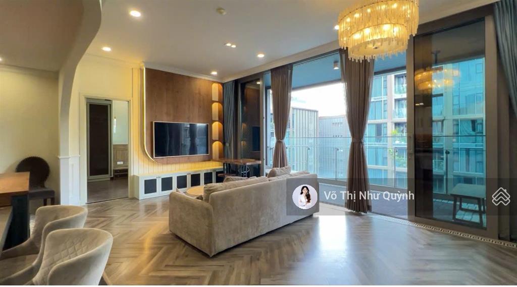 Căn hộ 3 phòng ngủ empire city, 155m2 full nội thất đẹp giá thuê chỉ 65 triệu
