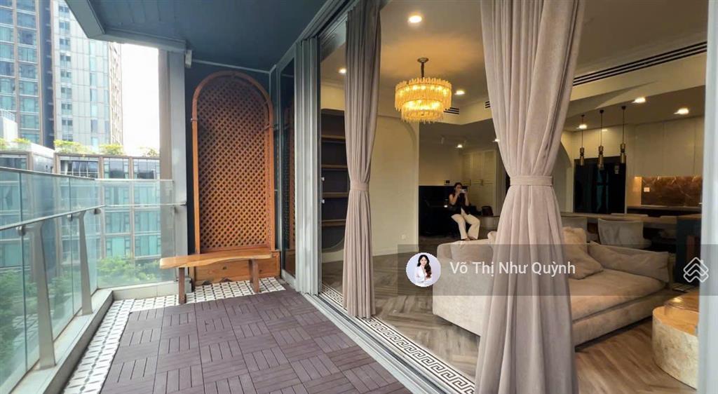 Căn hộ 3 phòng ngủ empire city, 155m2 full nội thất đẹp giá thuê chỉ 65 triệu