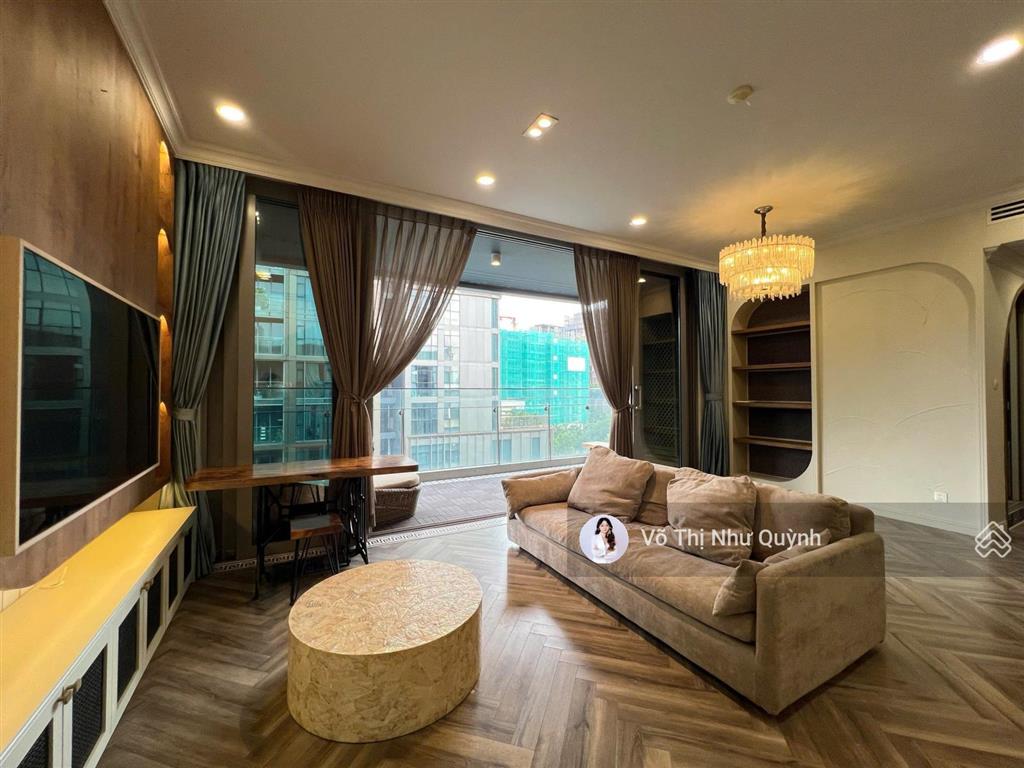 Căn hộ 3 phòng ngủ empire city, 155m2 full nội thất đẹp giá thuê chỉ 65 triệu