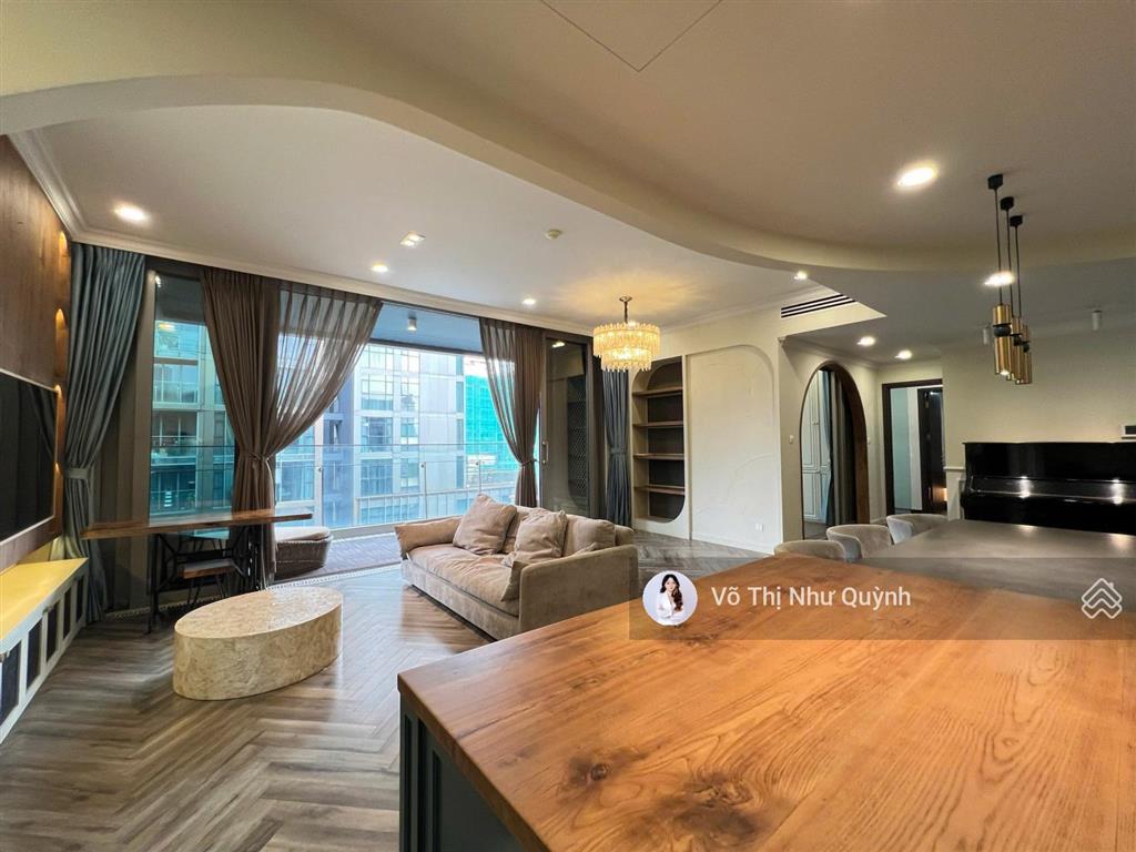 Căn hộ 3 phòng ngủ empire city, 155m2 full nội thất đẹp giá thuê chỉ 65 triệu