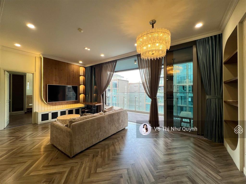 Căn hộ 3 phòng ngủ empire city, 155m2 full nội thất đẹp giá thuê chỉ 65 triệu