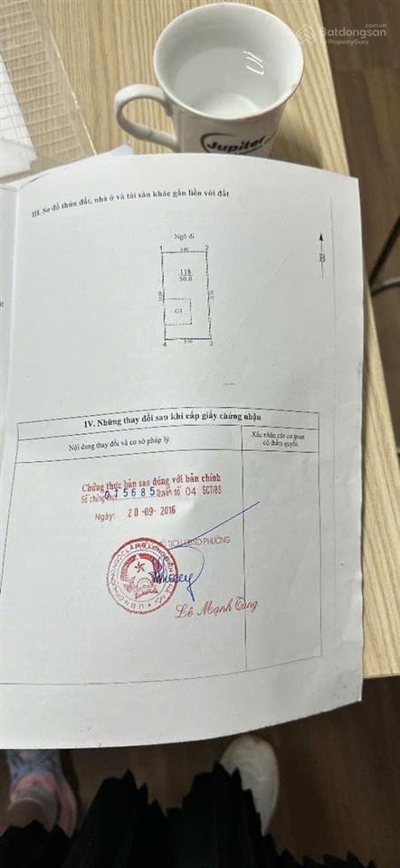 Tôi có mảnh đất 50m2 ở ngõ 147 tân mai cần bán