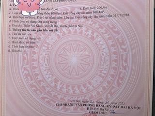 Cắt lỗ sâu lô đất đẹp giá rẻ nhất khu vực, không có lô thứ 2 , 200,4m giá loanh quanh 1ty2