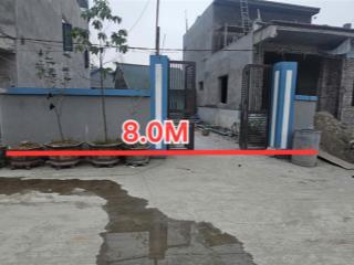 122m  mặt tiền 8.0m  cách khu cn nhuận trạch chỉ 150m