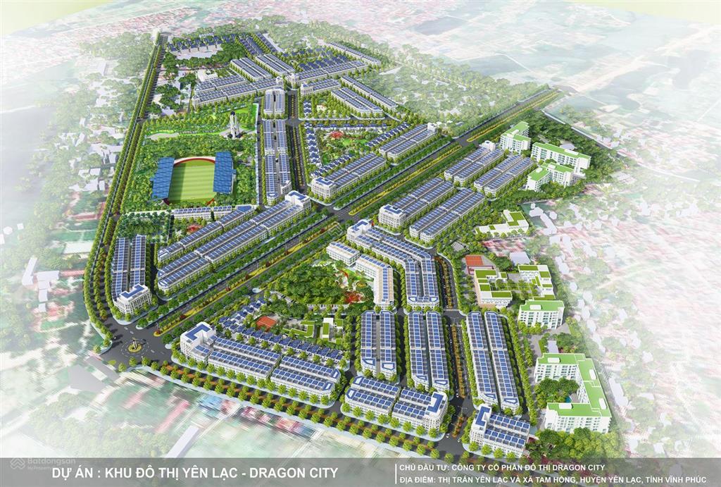 Khu đô thị yên lạc  dragon city