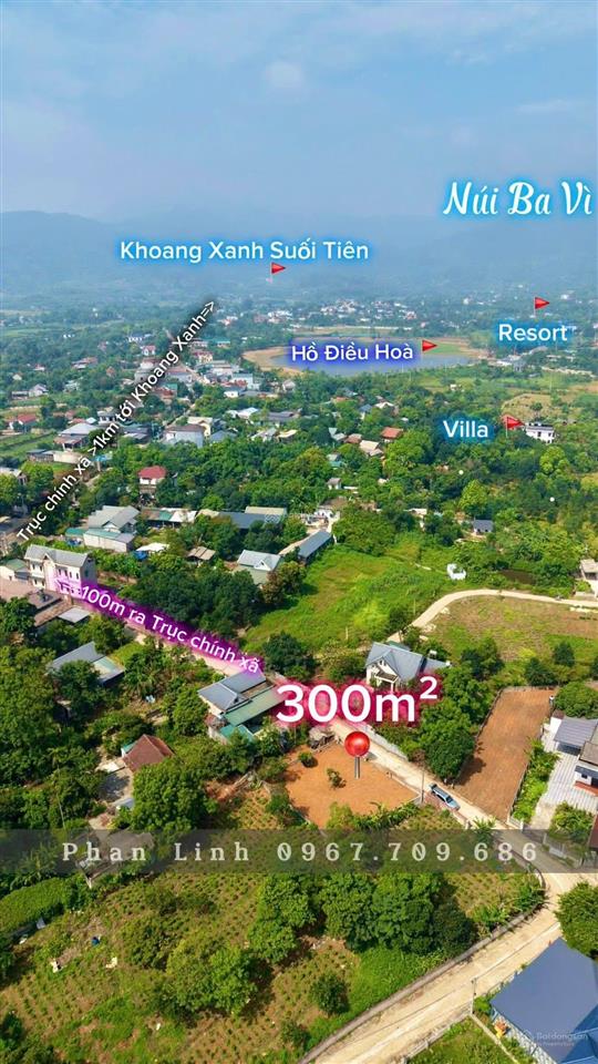 Tôi có lô đất 300m2 muốn bán tại xã vân hòa
