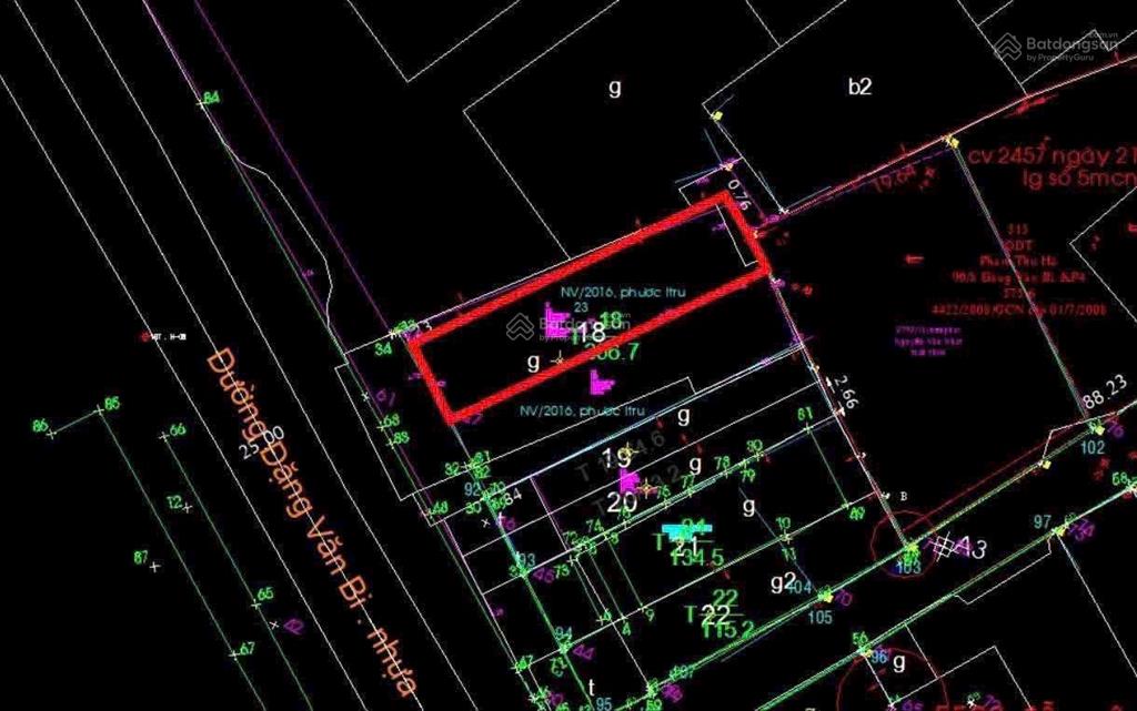 Siêu phẩm đất trống mặt tiền đặng văn bi, vị trí vàng xây building, giá 21 tỷ hơn với dt 128m2