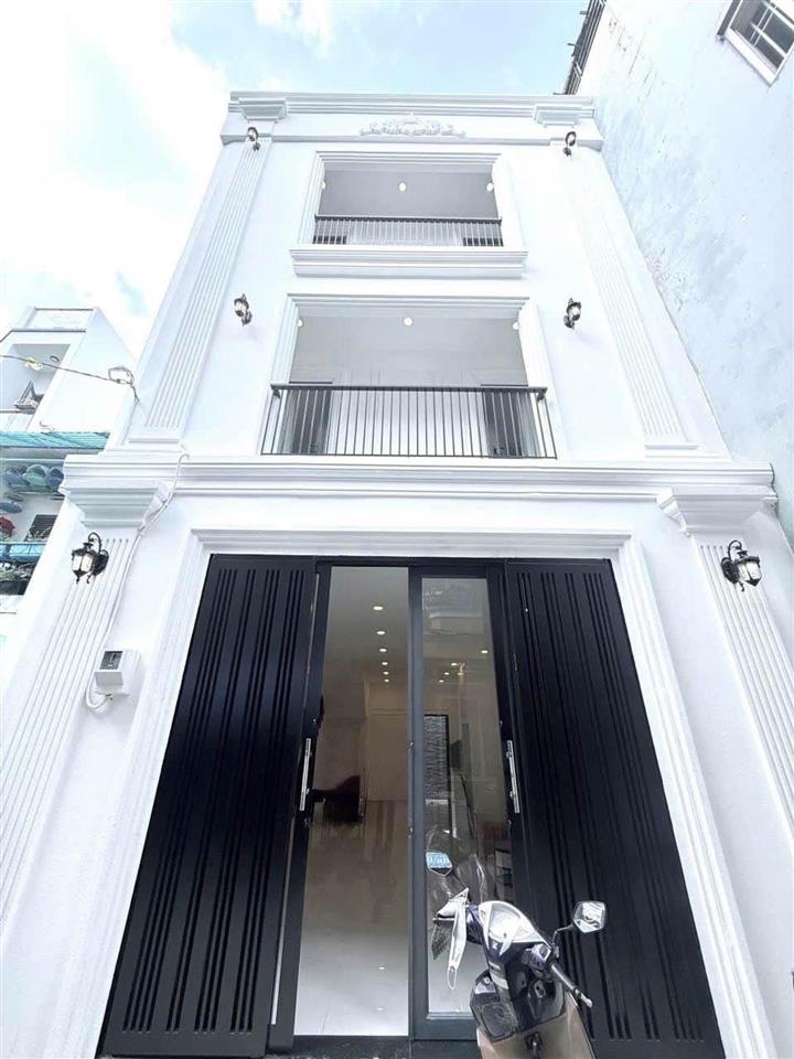 Lạc long quân, gần chợ tân bình, 4 tầng btct, full nội thất, ngang 6m, 67m2,hẻm xe hơi, giá 8.x tỷ