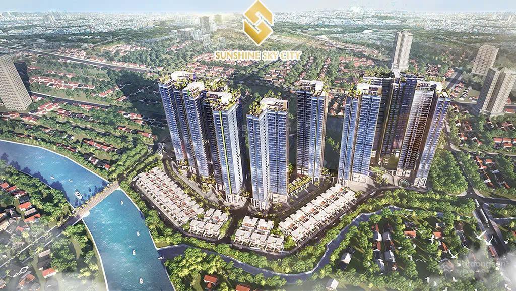 Giỏ hàng hiếm căn hộ 1pn sở hữu lâu dài sunshine sky city 45m², chuẩn bị bàn giao, giá chỉ 4,076tỷ