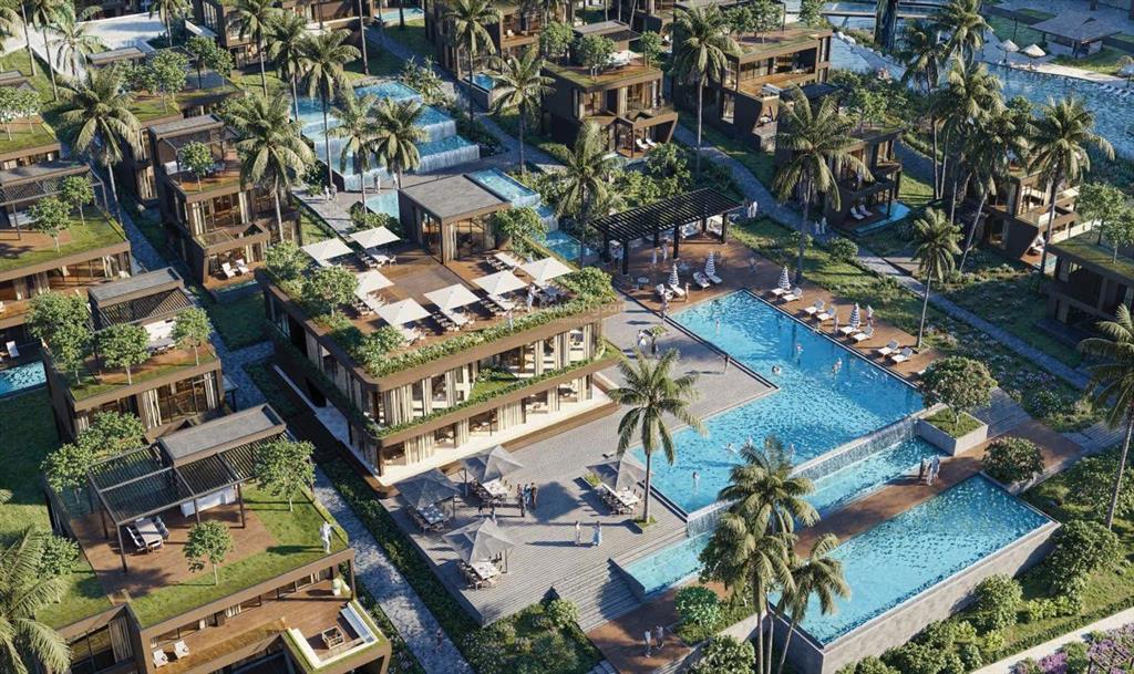Sunshine bay retreat ngay bãi biển chí linh, rất tiện khi di chuyển bằng cao tốc biên hoà vũng tàu