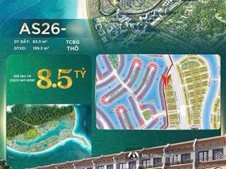 Hiếm  duy nhất 1 căn nhà phố liền kề dự án vinhomes cần giờ  giá 8.5 tỷ sau ck chưa vat