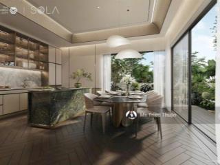 Bán nhà phố vườn ven sông sola villas quận 2  quỹ căn nội bộ vị trí đẹp  chiết khấu cao