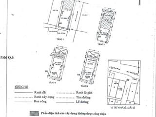 Quận 6. căn góc 3 mặt tiền dòng tiền 28 triệu/tháng ngay chợ cây gõ giáp chợ bình tây