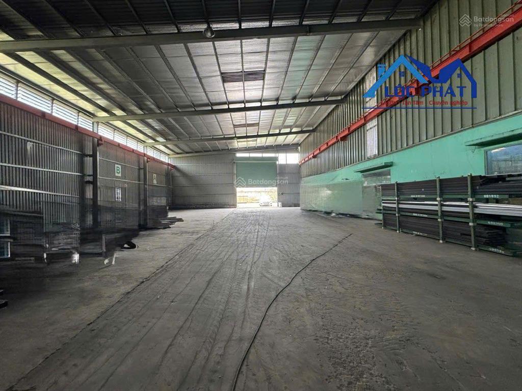 Cho thuê xưởng tam phước biên hòa 1.600m2, chỉ ~78.150đ/m2 (3 usd/m2)
