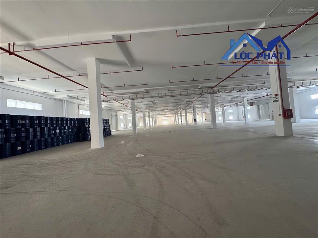 Cho thuê nhà xưởng kcn tân uyên bình dương 24.000 m2 + vp 1200m2