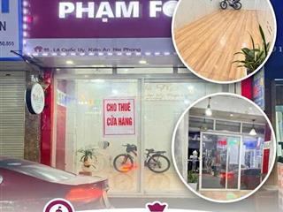 Cho thuê mặt bằng kinh doanh tầng 01 | vị trí trục chính trung tâm kiến an