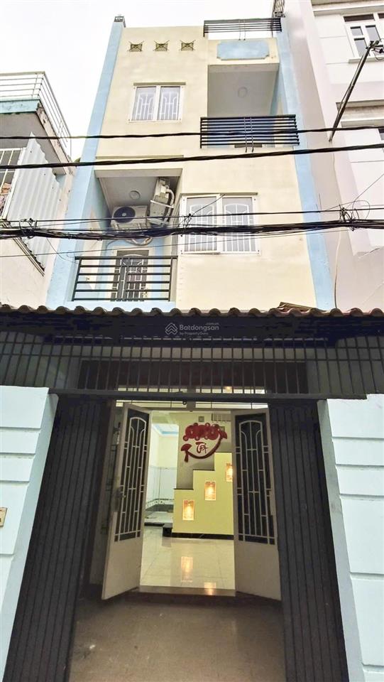 Hẻm xe hơi  gần bà chiểu  4 tầng btct  52m2  4pn  sổ vuông  chỉ 8 tỷ