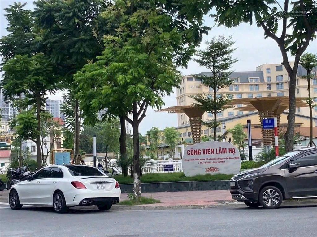 Bán đất phố lâm hạ, long biên, dt 120m2, mặt tiền 7m, phù hợp xây văn phòng, ccmn, biệt thự ở vip