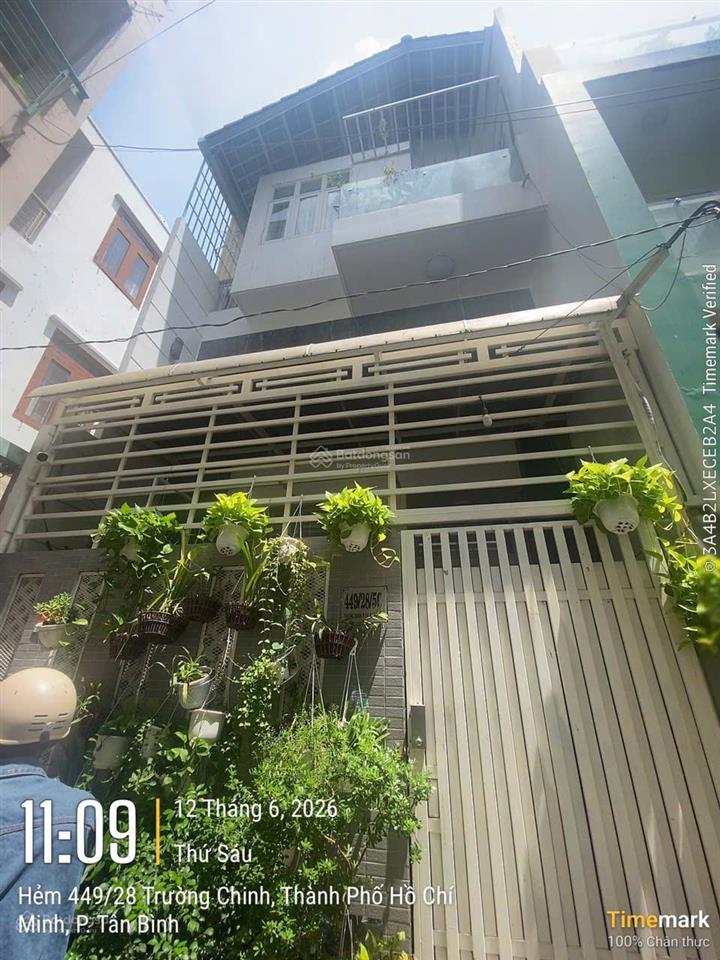 Nhà đẹp 3 tầng có thể ở ngay, đường trường chinh, p. 14 tb dtcn 60m2 giá cực tốt chỉ 8,3 tỷ